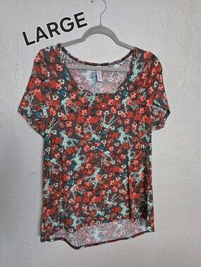 LULAROE CLASSIC T ~ DISNEY BAMBI DEER TOP SIZE LARGE